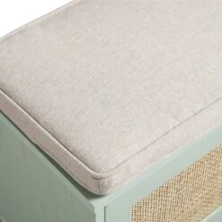 Frances Woven Hallway Unit With Cushion, Mint -Daals FT CTRACK 01 SAGE detail3