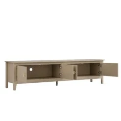 Oakham 180cm Wide TV Unit, Deep Greige -Daals FT LGTV 07 BEIGE WB4