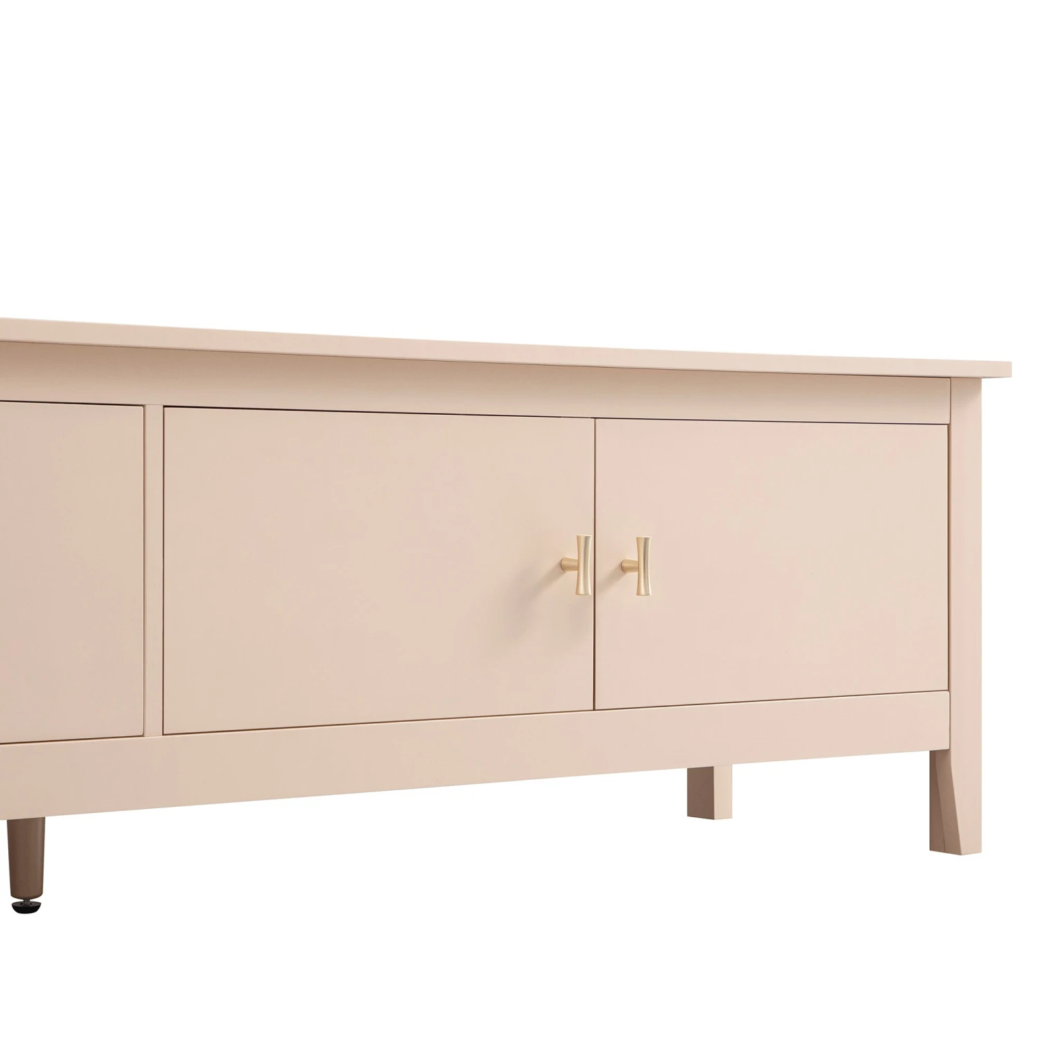 Oakham 180cm Wide TV Unit, Nude Pink 9 Oakham 180cm Wide TV Unit, Nude Pink - Image 9