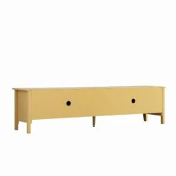 Oakham 180cm Wide TV Unit, Rattan Yellow -Daals FT LGTV 07 SAYFEL WB7