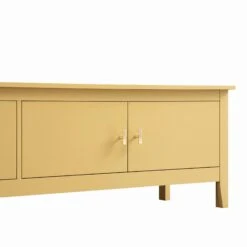 Oakham 180cm Wide TV Unit, Rattan Yellow -Daals FT LGTV 07 SAYFEL detail1