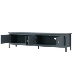 Oakham 180cm Wide TV Unit, Stormy Blue -Daals FT LGTV 07 STORM WB3