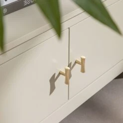 Oakham 180cm Wide TV Unit, Shaded White -Daals FT LGTV 07 WHITE scene6