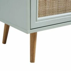 Frances Woven Rattan 3-Door Sideboard, Mint -Daals FT SB 001 SAGE detail3