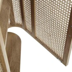 Izzy Curved Rattan Large 3-Door Sideboard, Natural -Daals FT SB 03 NAT detail3