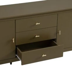 Oakham Wide Sideboard With Drawers, Olive Grove -Daals FT SB 04 DOLIVE detail1