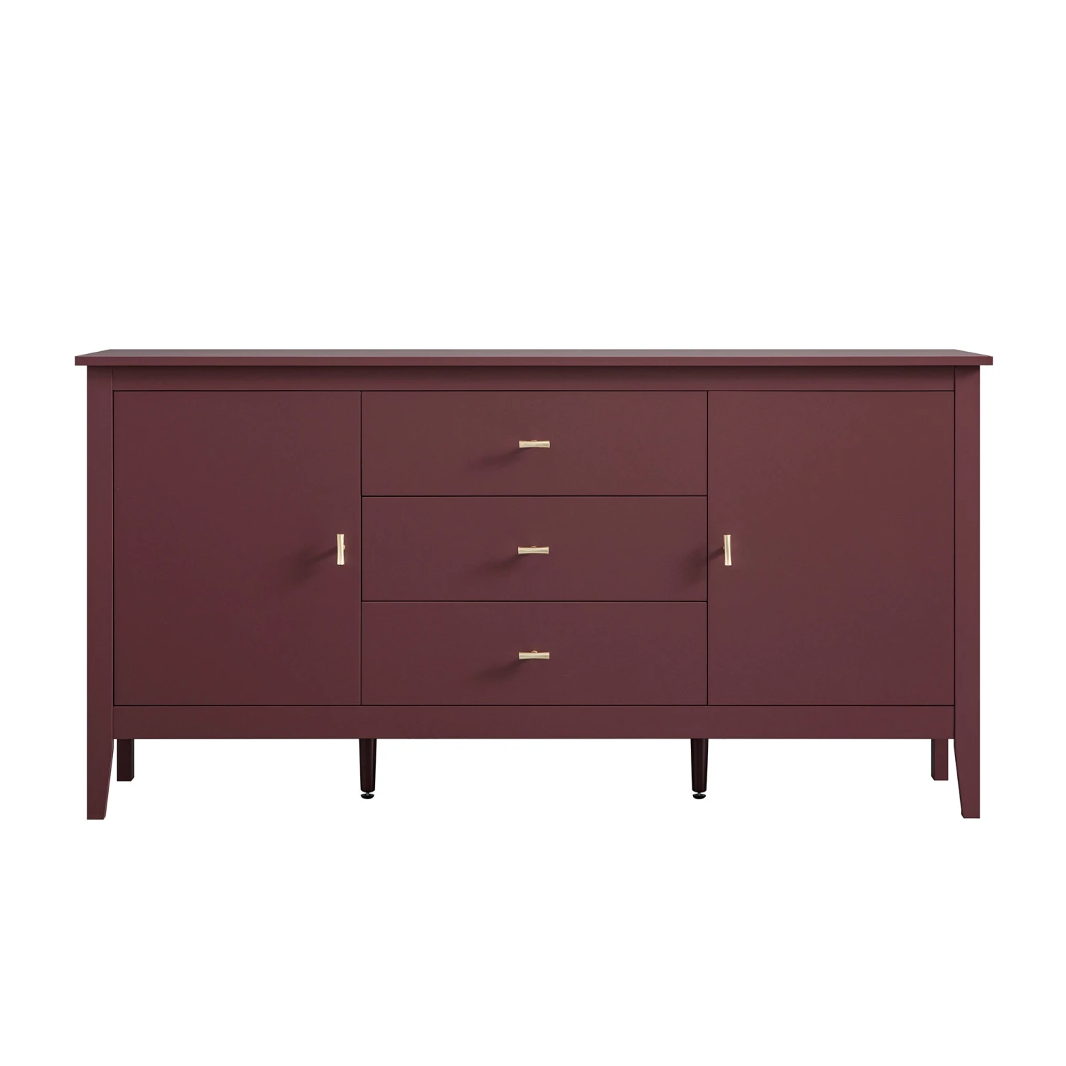 Oakham Wide Sideboard With Drawers, Wild Cherry 8 Oakham Wide Sideboard With Drawers, Wild Cherry - Image 8