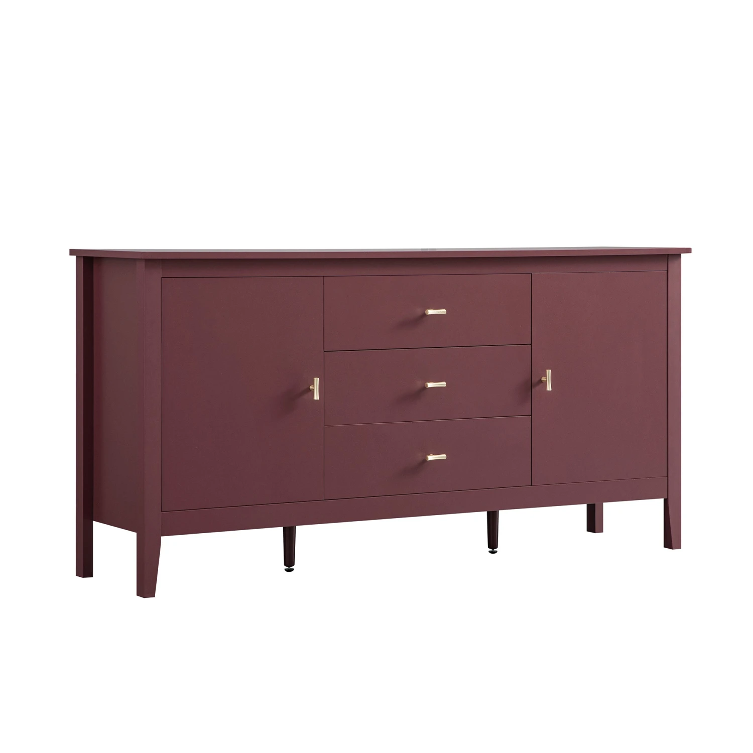 Oakham Wide Sideboard With Drawers, Wild Cherry 9 Oakham Wide Sideboard With Drawers, Wild Cherry - Image 9