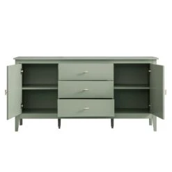 Oakham Wide Sideboard With Drawers, Desert Sage -Daals FT SB 04 SAGE WB3