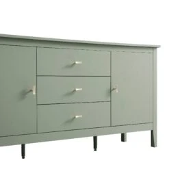 Oakham Wide Sideboard With Drawers, Desert Sage -Daals FT SB 04 SAGE detail2