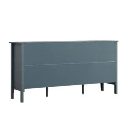 Oakham Wide Sideboard With Drawers, Stormy Blue -Daals FT SB 04 STORM WB6