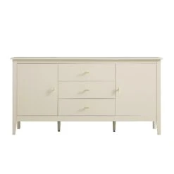 Oakham Wide Sideboard With Drawers, Shaded White -Daals FT SB 04 WHITE WB1