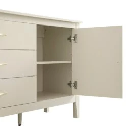 Oakham Wide Sideboard With Drawers, Shaded White -Daals FT SB 04 WHITE detail3