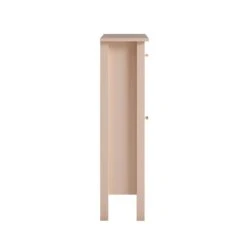 Oakham 2-Tier Shoe Cabinet, Nude Pink 13 Oakham 2-Tier Shoe Cabinet, Nude Pink -Daals FT SHC 02 NUDE WB4