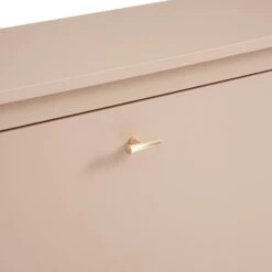 Oakham 2-Tier Shoe Cabinet, Nude Pink 17 Oakham 2-Tier Shoe Cabinet, Nude Pink -Daals FT SHC 02 NUDE detail3