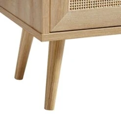 Frances Woven Rattan Tallboy Bathroom Unit, Natural -Daals FT TALLB 01 NAT detail5