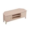 Oakham 120cm Corner TV Unit, Nude Pink