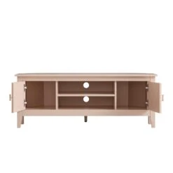 Oakham 120cm Corner TV Unit, Nude Pink -Daals FT TV 09 NUDE WB4