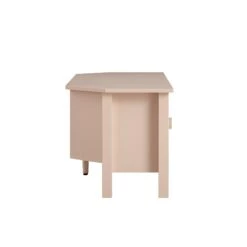 Oakham 120cm Corner TV Unit, Nude Pink -Daals FT TV 09 NUDE WB6