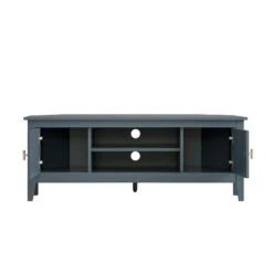 Oakham 120cm Corner TV Unit, Stormy Blue -Daals FT TV 09 STORM WB4