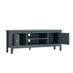 Oakham 120cm Corner TV Unit, Stormy Blue -Daals FT TV 09 STORM WB5