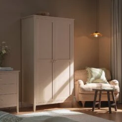 Oakham Double Wardrobe, Nude Pink -Daals FT WARD 08 NUDE scene2