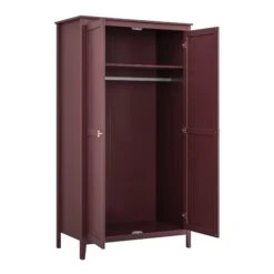 Oakham Double Wardrobe, Wild Cherry -Daals FT WARD 08 PRED WB4