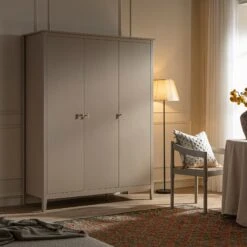 Oakham Triple Wardrobe, Deep Greige -Daals FT WARD 10 BEIGE scene2