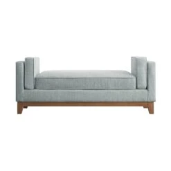 Dipley Sage Woven Fabric Upholstered Bench -Daals GCSF 2339 SAGE WOV BENCH WB1