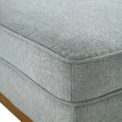Dipley Sage Woven Fabric Storage Footstool -Daals GCSF 2339 SAGE WOV STOOL detail1