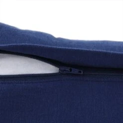 Indigo Collection Lucia Hand Embroidered Swirl Cushion 11 Indigo Collection Lucia Hand Embroidered Swirl Cushion -Daals HW CUSH LUCIA45 detail4