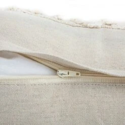 Maison Neutral Josie Embroidered French Knot Cushion -Daals HW CUSH MAISON JOSIE detail4