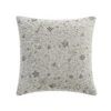 Penelope Grey Ditsy Floral Jacquard Cotton Cushion