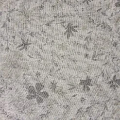 Penelope Grey Ditsy Floral Jacquard Cotton Cushion -Daals HW CUSH PENELOPE DITSY FLORAL detail3