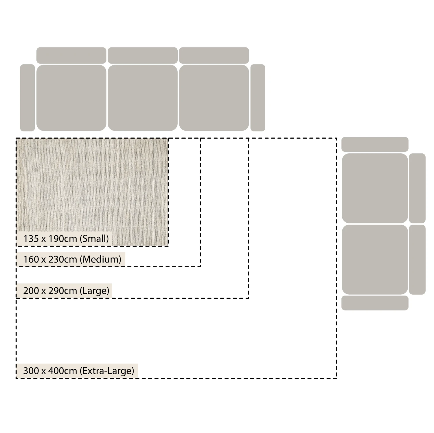 Aurora Cream Outdoor Hand Braided PET Rug 4 Aurora Cream Outdoor Hand Braided PET Rug - Image 4