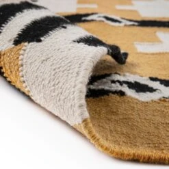 Havana Smoke & Amber Indoor Outdoor Handwoven Rug -Daals KI HAVANA RUG PET detail5