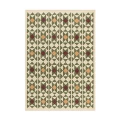 Kamala Geometric Handwoven Wool Rug
