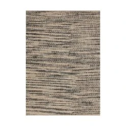 Kansas Bobble Grey Hemp & Cotton Handwoven Rug