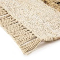 Noa Linear Cream Handwoven Wool Rug -Daals KI NOA RUG detail3