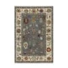 Premium Hand-Knotted Heritage Collection Oushak Enchanted Floral New Zealand Wool Rug