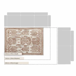 Varanasi Traditional Hand Tufted Wool Rug 12 Varanasi Traditional Hand Tufted Wool Rug -Daals KI VARANASI RUG CHART