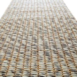 Kerala Variegated Wool And Jute Hand Braided Runner -Daals KI VARJUTE RUNNER detail3