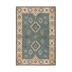 Zaida Kilim Traditional Handwoven Wool & Jute Rug