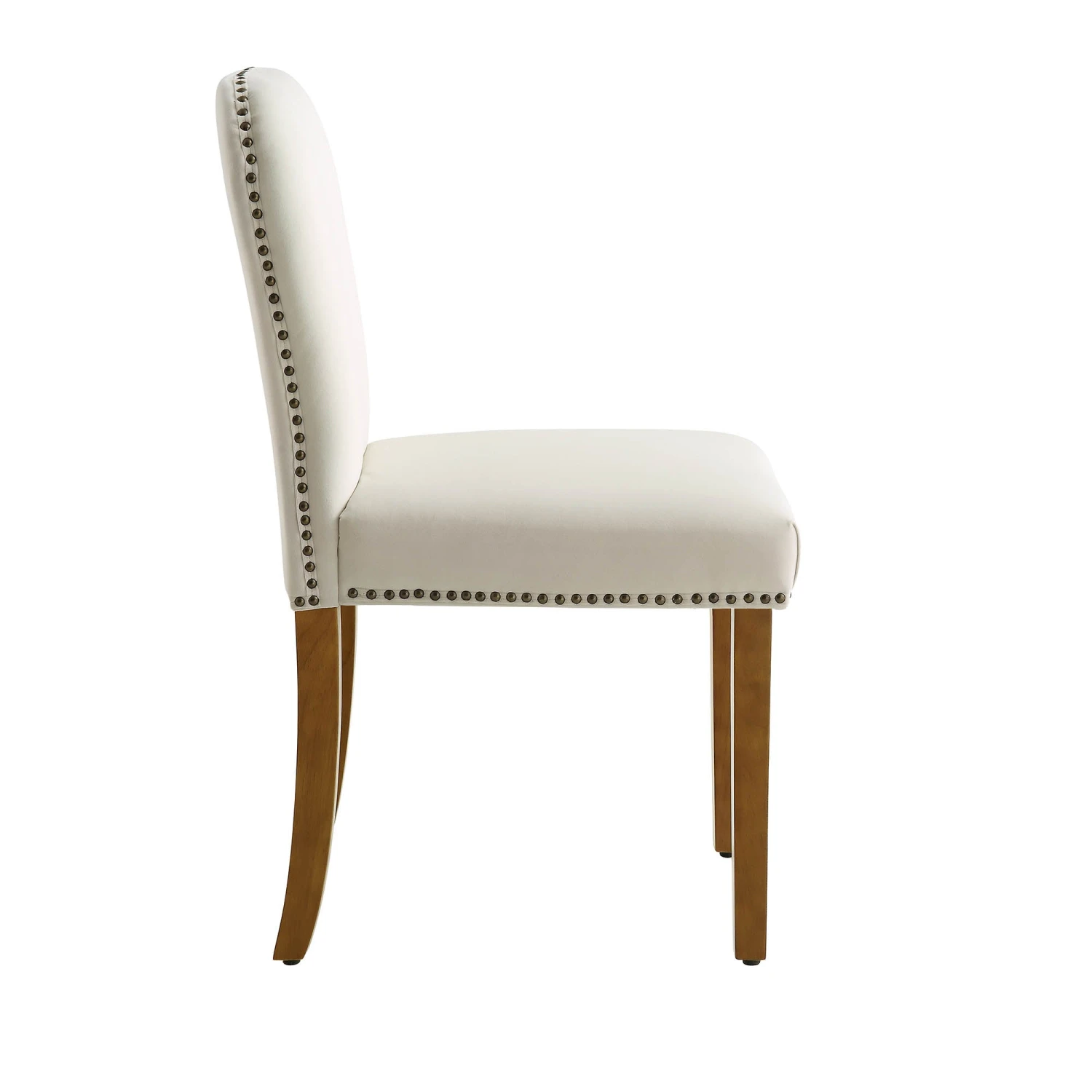 Stanway Set Of 2 Champagne Velvet Dining Chairs 6 Stanway Set Of 2 Champagne Velvet Dining Chairs - Image 6