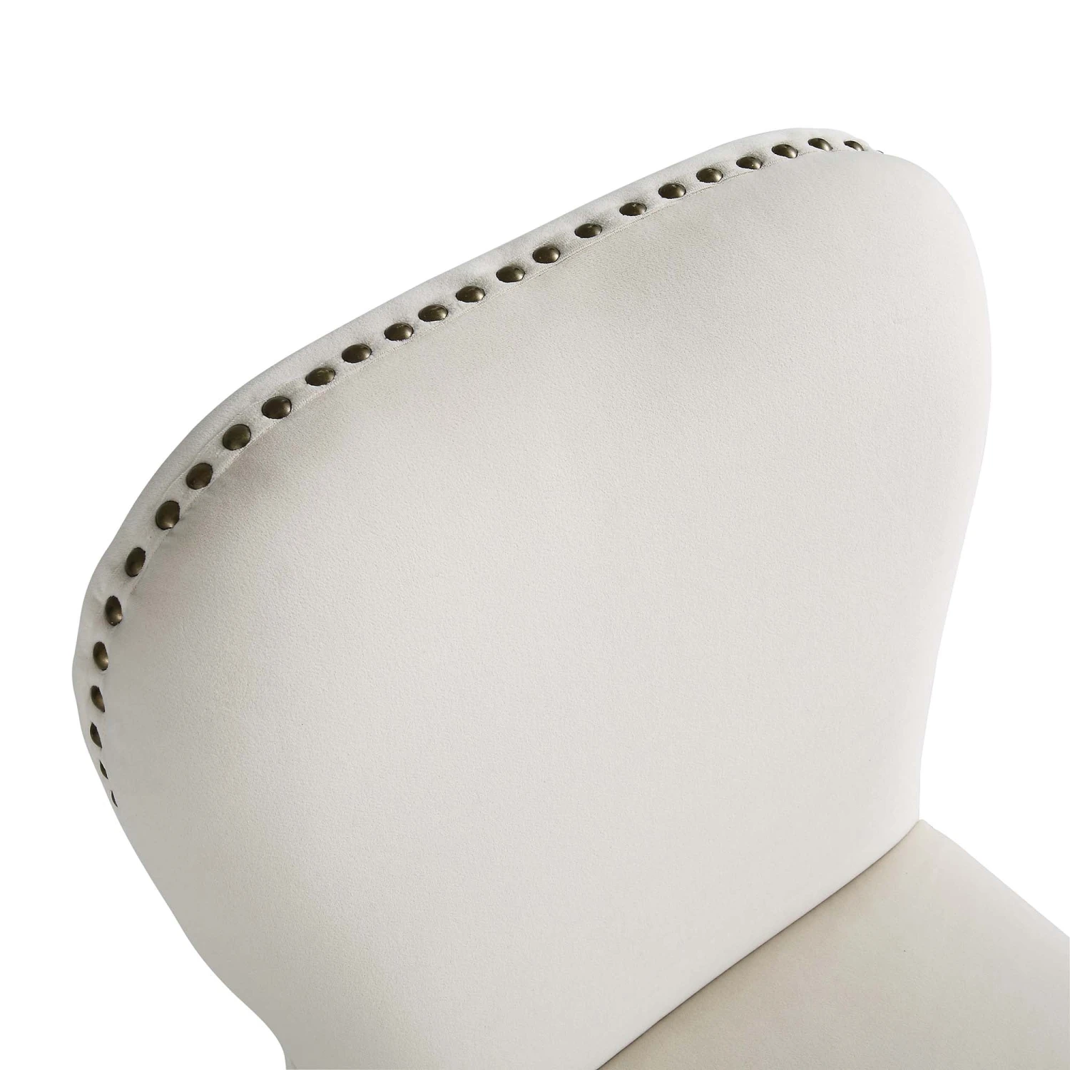 Stanway Set Of 2 Champagne Velvet Dining Chairs 9 Stanway Set Of 2 Champagne Velvet Dining Chairs - Image 9