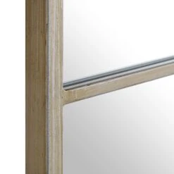 Herbert Industrial Metal Window Mirror 120 X 120 Cm, Antique Silver Effect 13 Herbert Industrial Metal Window Mirror 120 X 120 Cm, Antique Silver Effect -Daals MIRR 017 SILVER detail1