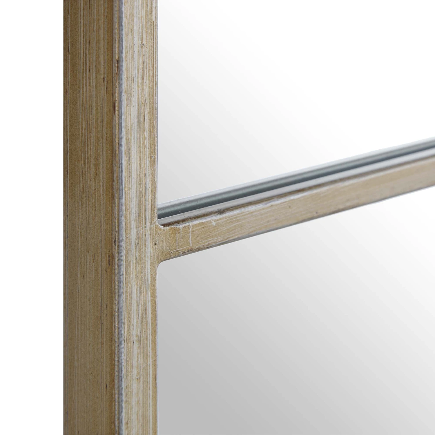 Herbert Industrial Metal Window Mirror 120 X 120 Cm, Antique Silver Effect 6 Herbert Industrial Metal Window Mirror 120 X 120 Cm, Antique Silver Effect - Image 6