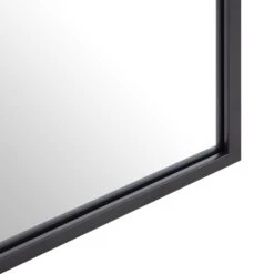 Herbert Full Length Metal Frame Window Mirror 180 X 120 Cm, Black 14 Herbert Full Length Metal Frame Window Mirror 180 X 120 Cm, Black -Daals MIRR 019 BLACK detail2