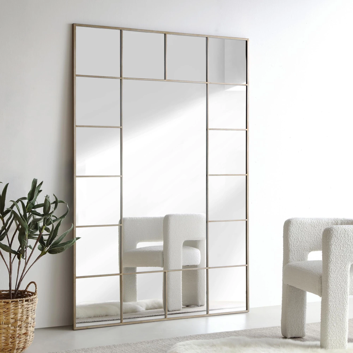 Herbert Full Length Metal Frame Window Mirror 180 X 120 Cm, Antique Silver Effect 1 Herbert Full Length Metal Frame Window Mirror 180 X 120 Cm, Antique Silver Effect