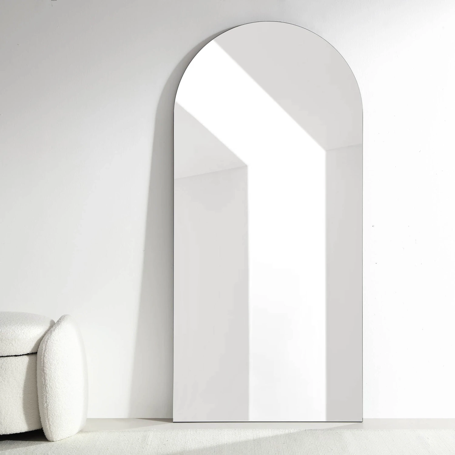 Concord Arched Frameless Full Length Mirror 170 X 80 Cm 1 Concord Arched Frameless Full Length Mirror 170 X 80 Cm